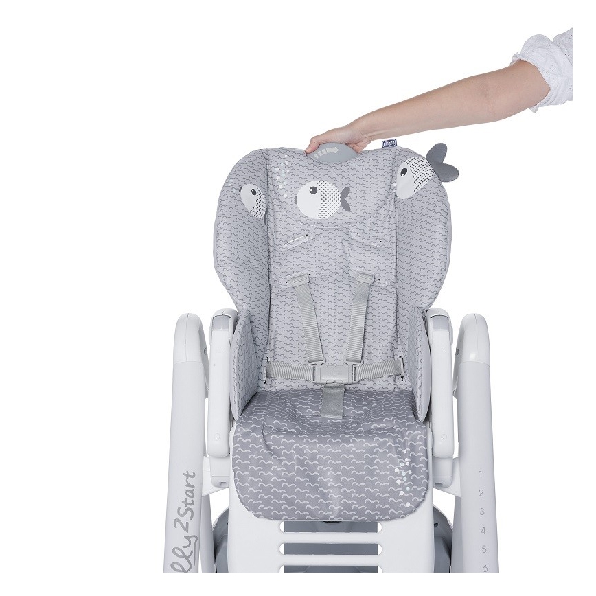 Chicco - Καρεκλάκι φαγητού Polly2Start - Dots