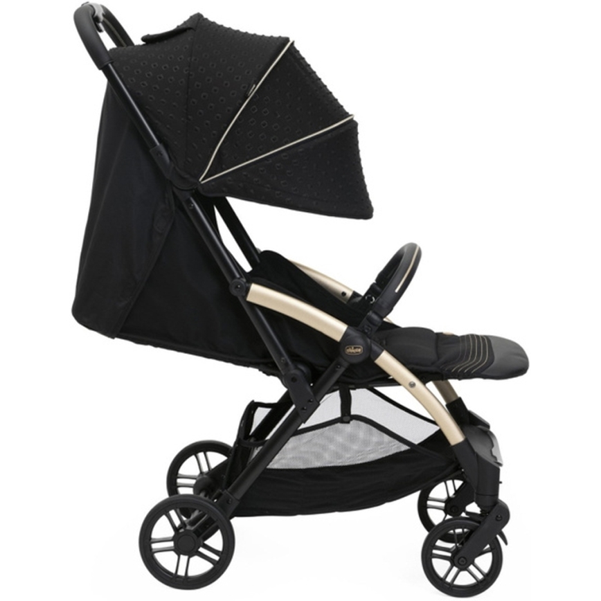 Chicco - Καροτσάκι GOODY XPLUS Black Re_Lux Eco+ + push αυτοκίνητο ALL AROUND