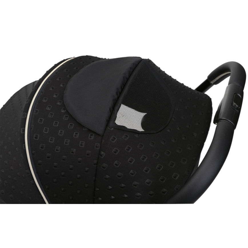 Chicco - Καροτσάκι GOODY XPLUS Black Re_Lux Eco+ + push αυτοκίνητο ALL AROUND