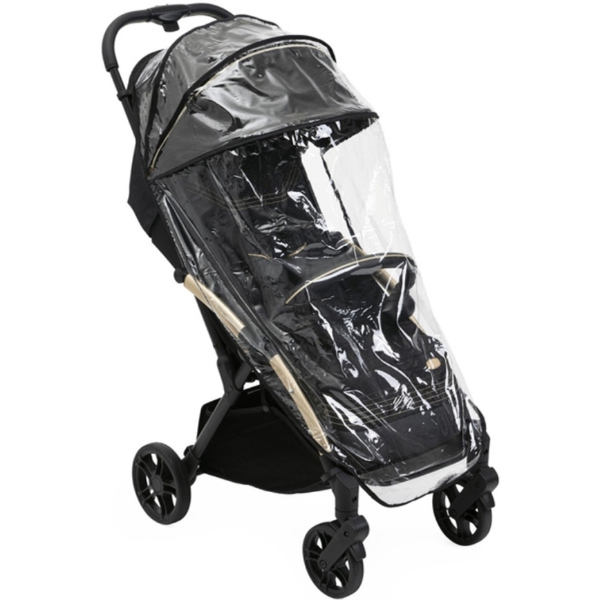 Chicco - Καροτσάκι GOODY XPLUS Black Re_Lux Eco+ + push αυτοκίνητο ALL AROUND
