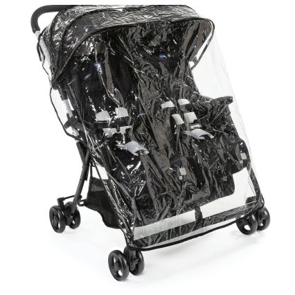 Chicco - Καροτσάκι για twins OHLALA TWIN Black Night μαύρο