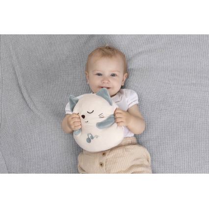 Chicco - Λούτρινο παιχνίδι αγκαλιάς γάτα 3xAAA