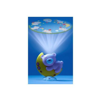 Chicco - Μουσικό παιχνίδι κούνιας με προβολέα 3σε1 NEXT2MOON ροζ