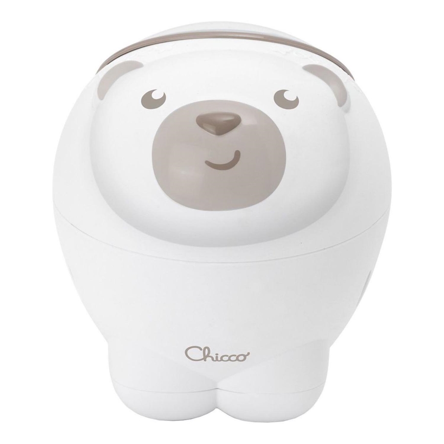 Chicco - Παιδικός προβολέας 2σε1 POLAR BEAR μπεζ