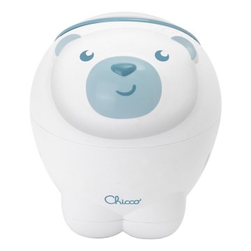 Chicco - Παιδικός προβολέας 2σε1 POLAR BEAR μπλε