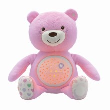 Chicco - Παιχνίδι - Προβολέας με μουσική Γλυκιά Αγκαλιά BABY BEAR 3xAAA ροζ