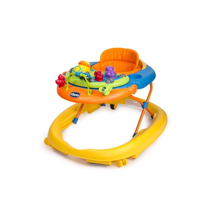 Chicco - Στράτα για μωρά WALKY TALKY 2xAA κίτρινο/μπλε