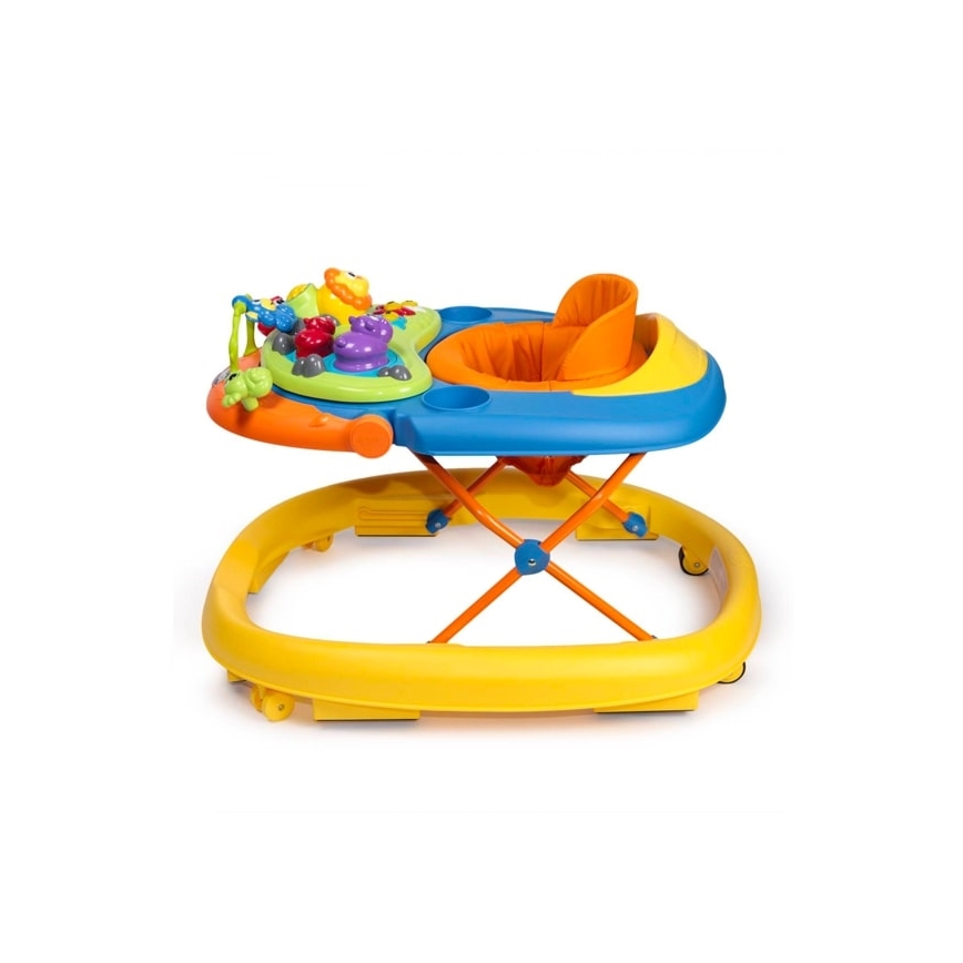 Chicco - Στράτα για μωρά WALKY TALKY 2xAA κίτρινο/μπλε