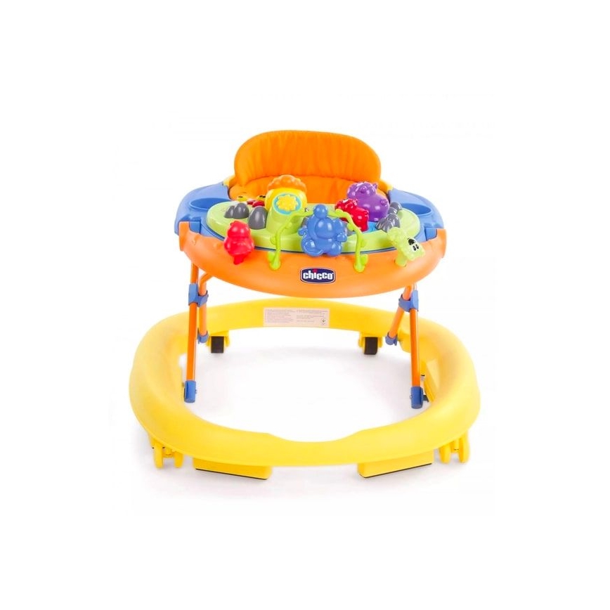 Chicco - Στράτα για μωρά WALKY TALKY 2xAA κίτρινο/μπλε