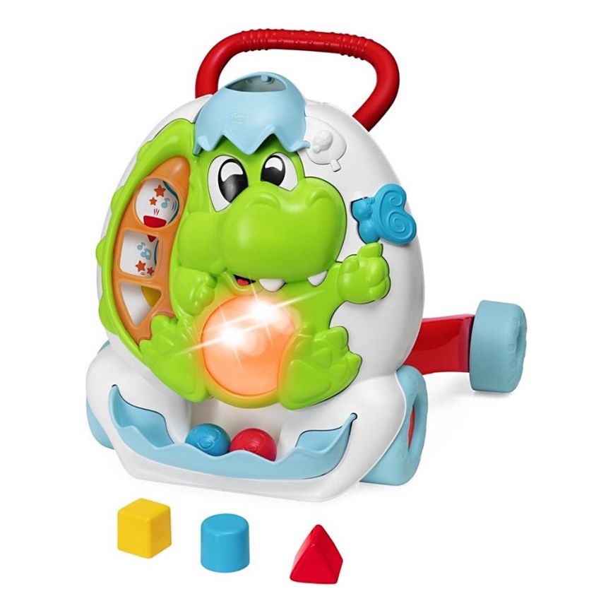 Chicco - Στράτα μωρού με δραστηριότητες και sound 2σε1 DINO 2xAA
