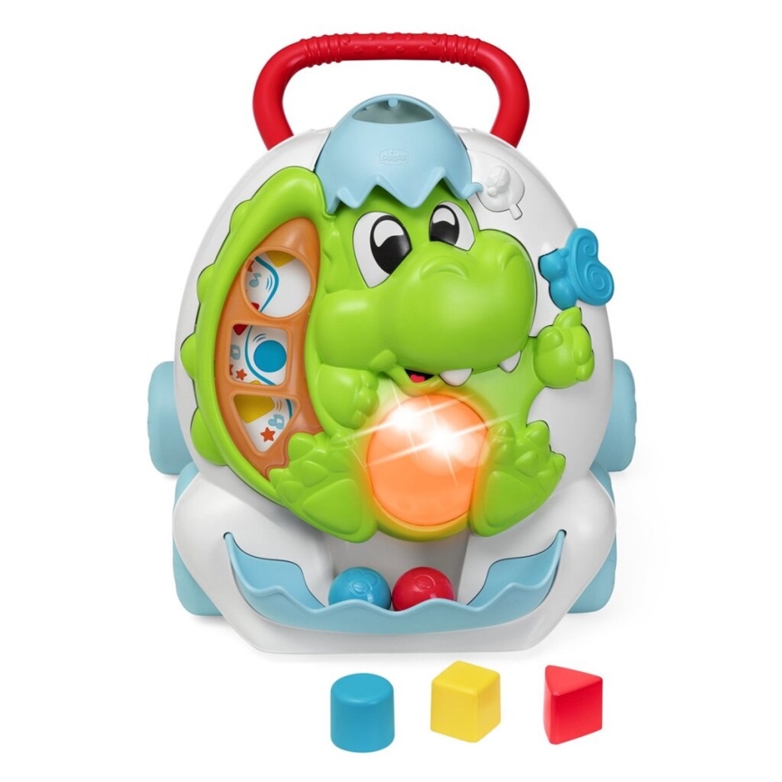 Chicco - Στράτα μωρού με δραστηριότητες και sound 2σε1 DINO 2xAA