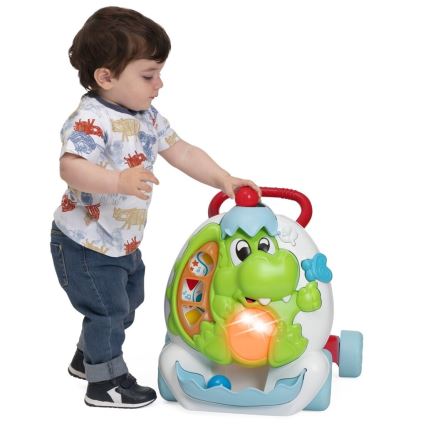 Chicco - Στράτα μωρού με δραστηριότητες και sound 2σε1 DINO 2xAA