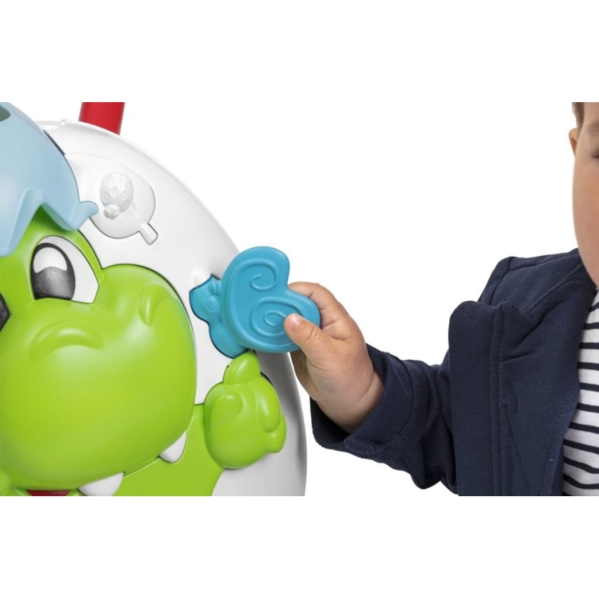 Chicco - Στράτα μωρού με δραστηριότητες και sound 2σε1 DINO 2xAA