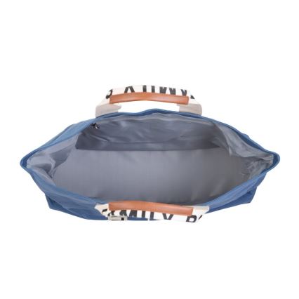 Childhome - Σακ βουαγιάζ ταξιδιού FAMILY BAG CANVAS μπλε