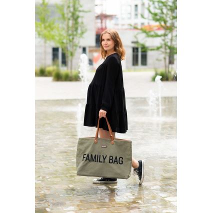 Childhome - Σακ βουαγιάζ ταξιδιού FAMILY BAG khaki