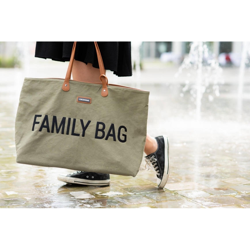 Childhome - Σακ βουαγιάζ ταξιδιού FAMILY BAG khaki