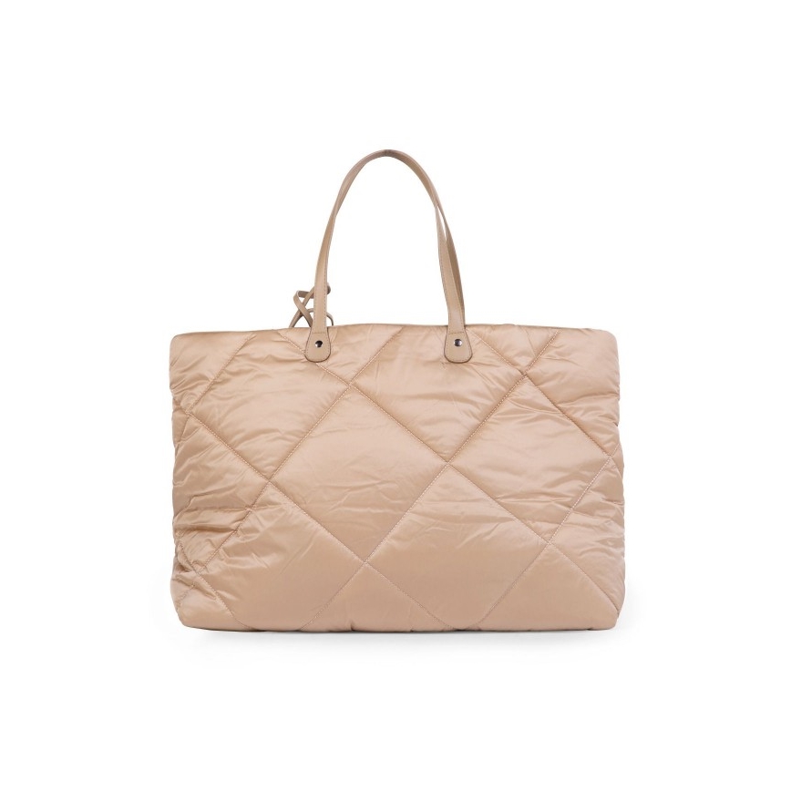 Childhome - Σακ βουαγιάζ ταξιδιού FAMILY BAG PUFFERED κρεμ