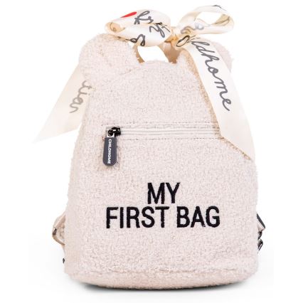 Childhome - Παιδικό σακίδιο MY FIRST BAG σε κρεμ χρώμα
