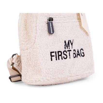 Childhome - Παιδικό σακίδιο MY FIRST BAG σε κρεμ χρώμα
