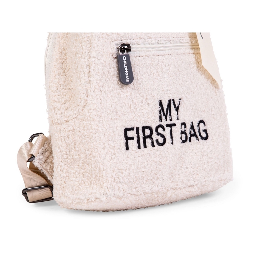 Childhome - Παιδικό σακίδιο MY FIRST BAG σε κρεμ χρώμα