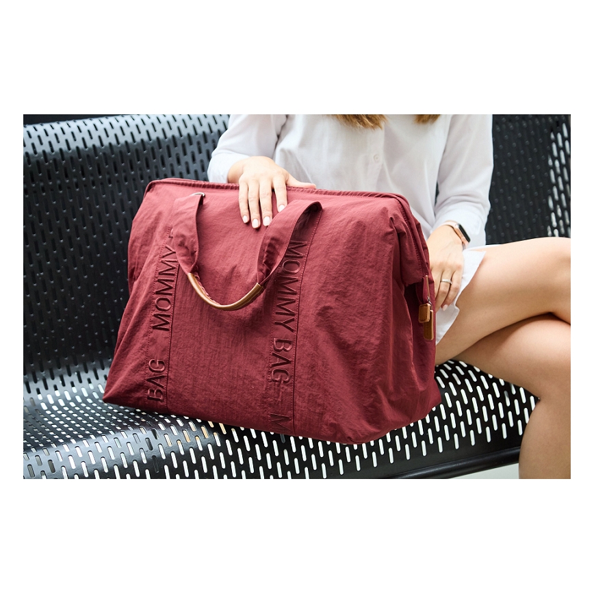 Childhome - Τσάντα αλλαγής ρούχων MOMMY BAG κόκκινο