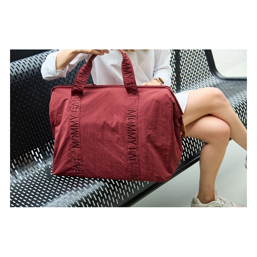 Childhome - Τσάντα αλλαγής ρούχων MOMMY BAG κόκκινο