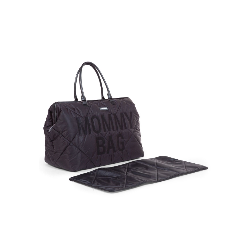 Childhome - Τσάντα αλλαγής ρούχων MOMMY BAG PUFFERED μαύρο
