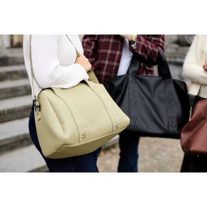 Childhome - Τσάντα αλλαγής ρούχων MOMMY CLUB LEATHER μπεζ