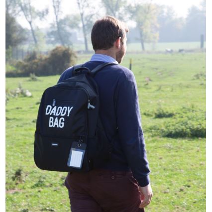 Childhome - Τσάντα-Αλλαξιέρα πλάτης DADDY BAG μαύρο