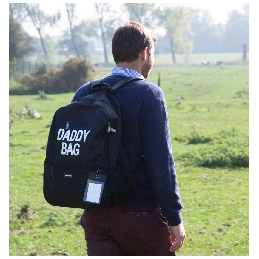 Childhome - Τσάντα-Αλλαξιέρα πλάτης DADDY BAG μαύρο