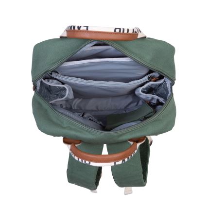 Childhome - Τσάντα-Αλλαξιέρα πλάτης FAMILY CLUB πράσινο