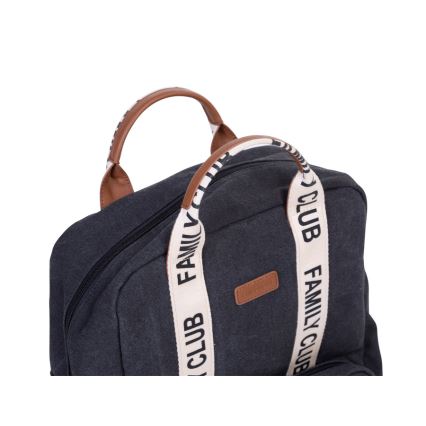 Childhome - Τσάντα-Αλλαξιέρα πλάτης FAMILY CLUB μαύρο