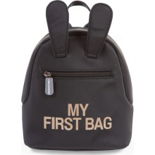 Childhome - Παιδικό σακίδιο πλάτης MY FIRST BAG μαύρο