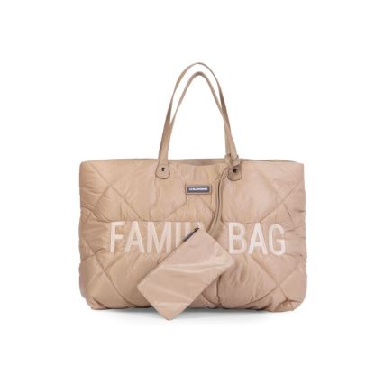 Childhome - Σακ βουαγιάζ ταξιδιού FAMILY BAG PUFFERED κρεμ