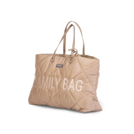 Childhome - Σακ βουαγιάζ ταξιδιού FAMILY BAG PUFFERED κρεμ