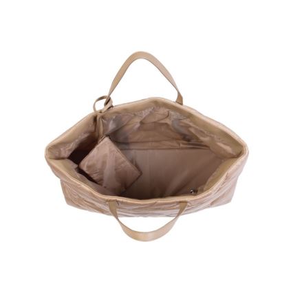 Childhome - Σακ βουαγιάζ ταξιδιού FAMILY BAG PUFFERED κρεμ