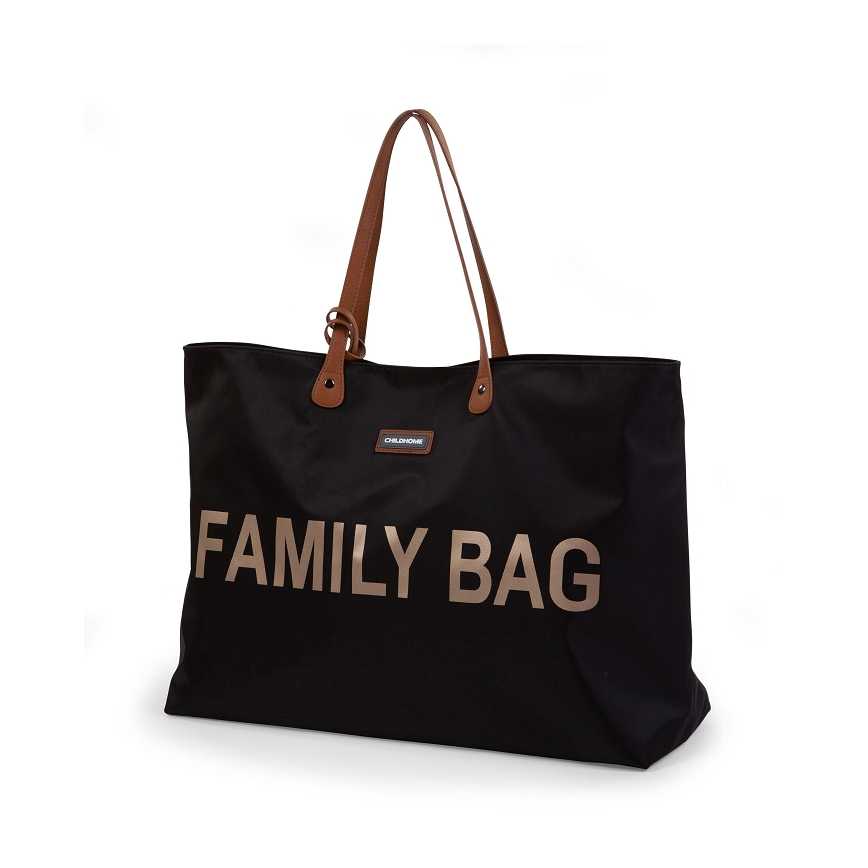 Childhome - Σακ βουαγιάζ ταξιδιού FAMILY BAG μαύρο