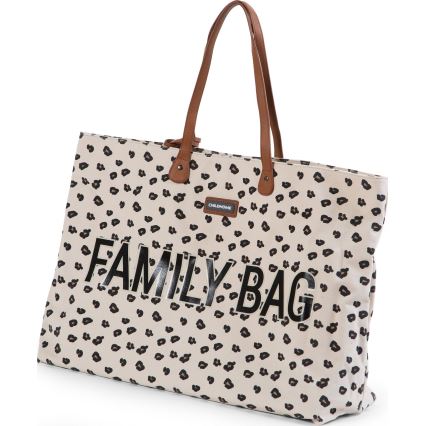 Childhome - Τσάντα αλλαγής FAMILY BAG leopard