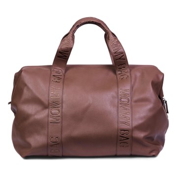 Childhome - Τσάντα αλλαγής ρούχων MOMMY BAG LEATHER καφέ