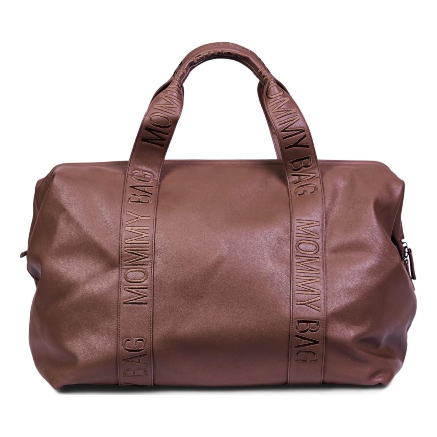 Childhome - Τσάντα αλλαγής ρούχων MOMMY BAG LEATHER καφέ