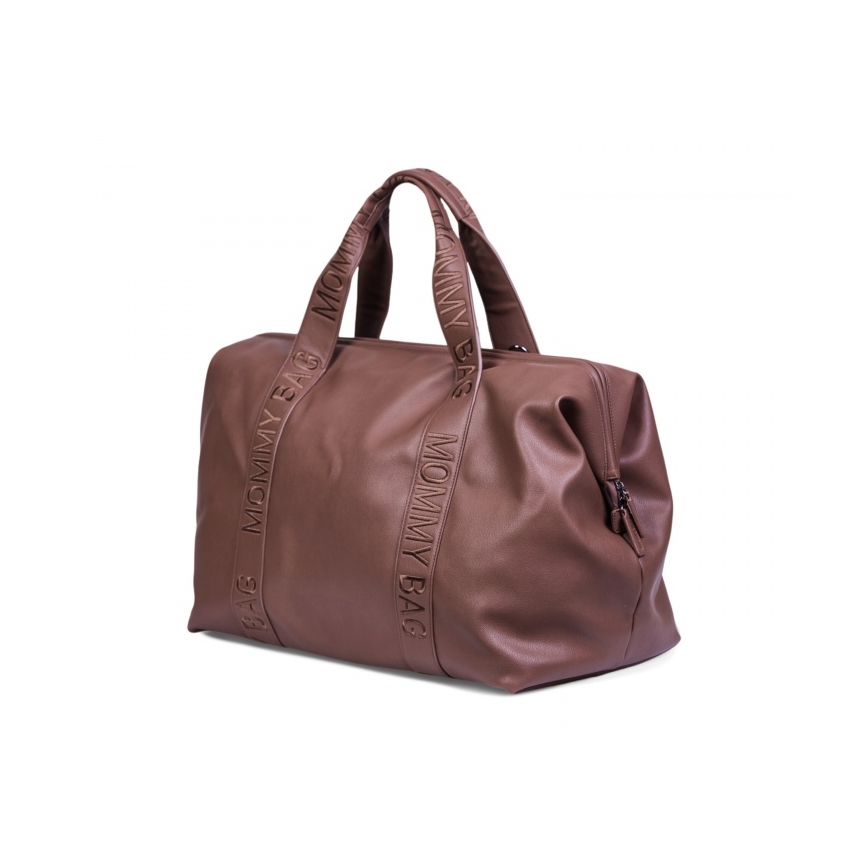 Childhome - Τσάντα αλλαγής ρούχων MOMMY BAG LEATHER καφέ