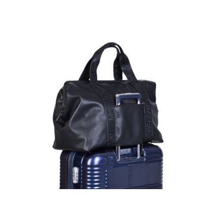 Childhome - Τσάντα αλλαγής ρούχων MOMMY BAG LEATHER μαύρο