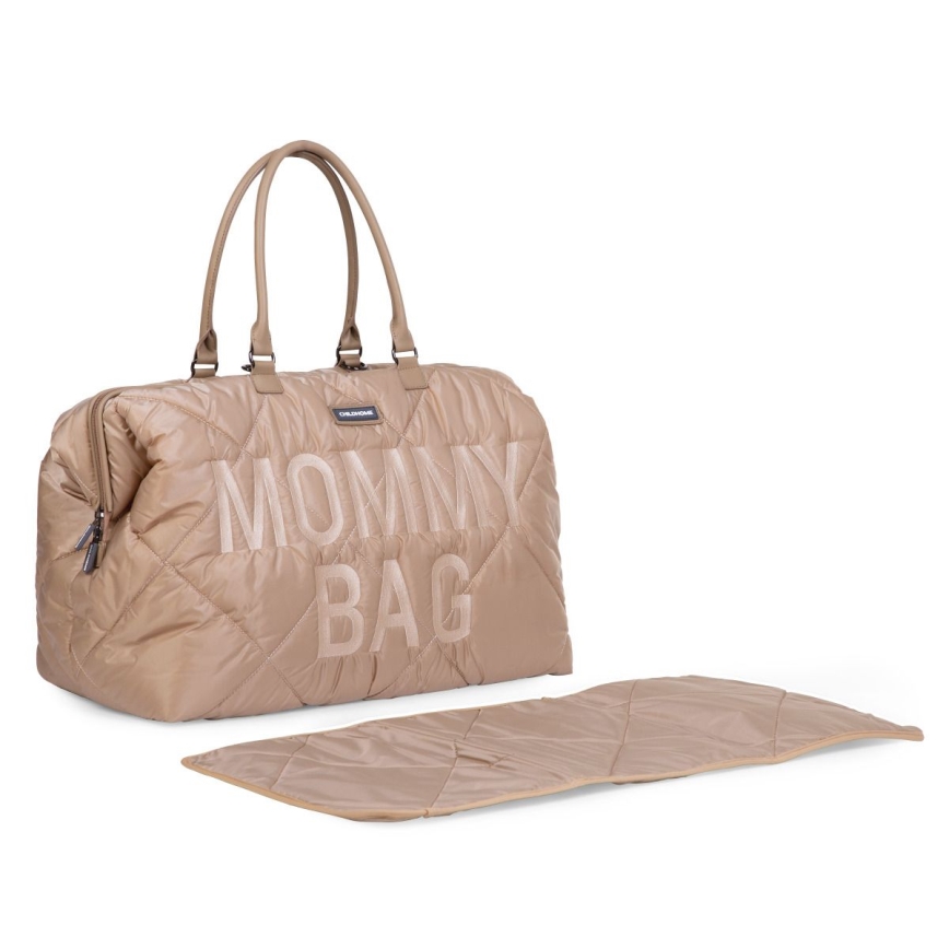 Childhome - Τσάντα αλλαγής ρούχων MOMMY BAG PUFFERED μπεζ