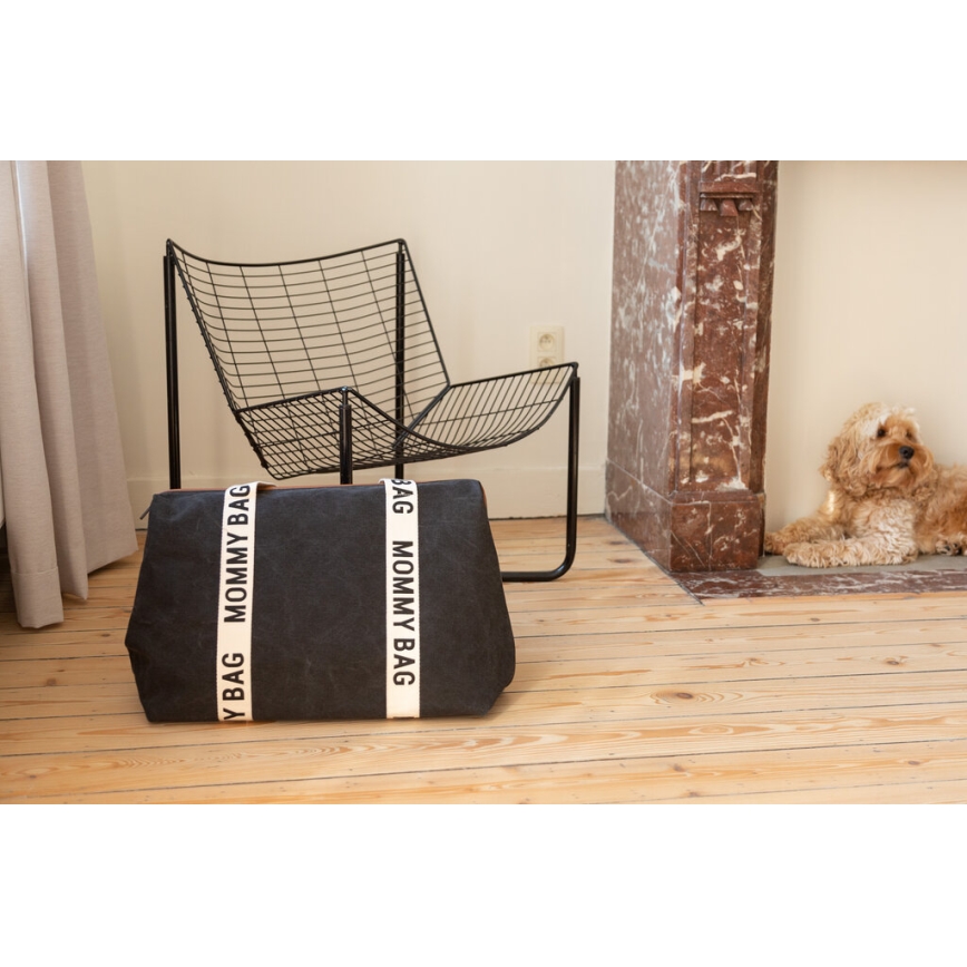 Childhome - Τσάντα αλλαγής ρούχων MOMMY BAG μαύρο