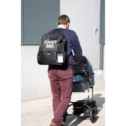 Childhome - Τσάντα-Αλλαξιέρα πλάτης DADDY BAG μαύρο