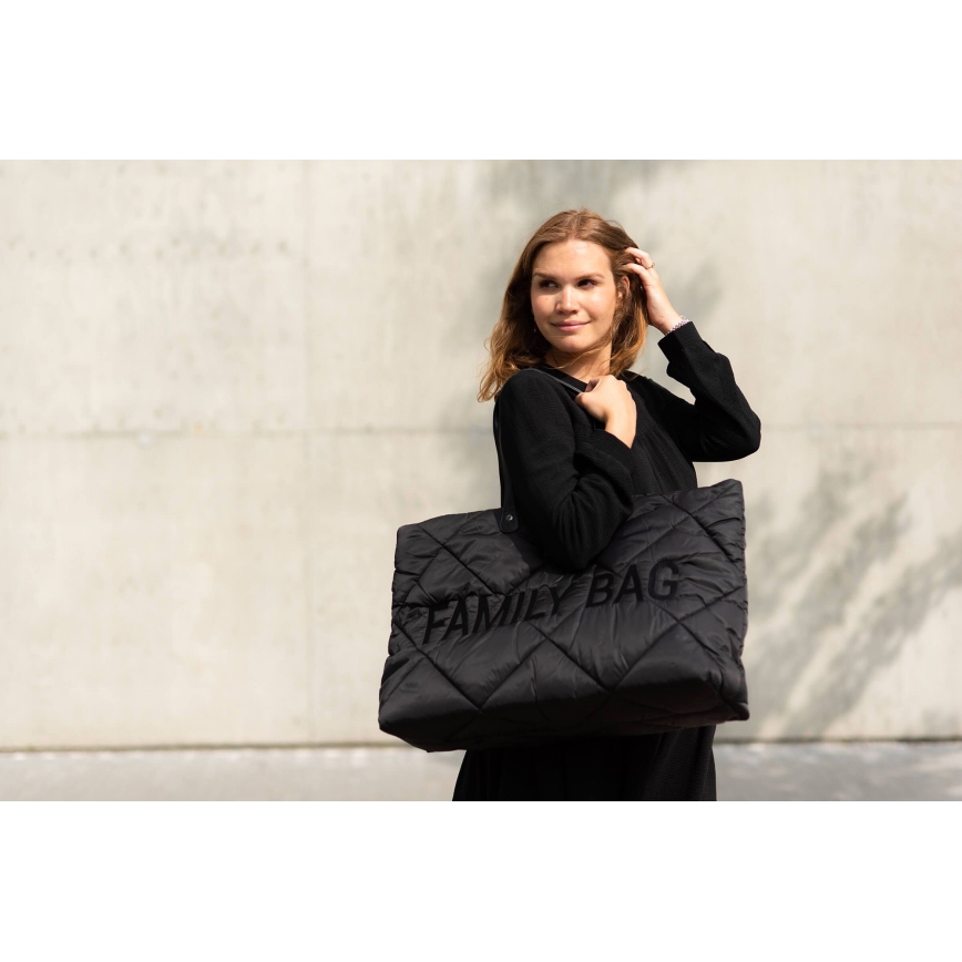 Childhome - Τσάντα ταξιδιού FAMILY BAG μαύρη