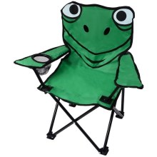 Children's camping chair βάτραχος