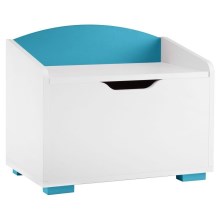 Children's storage container PABIS 50x60 cm λευκό/μπλε