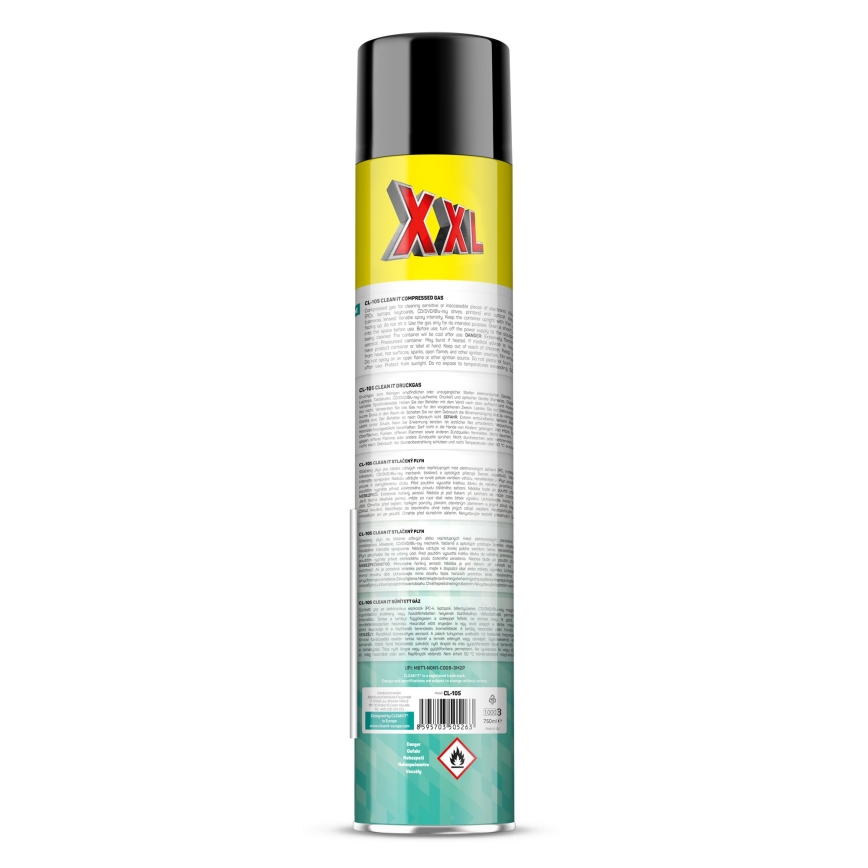 CLEAN IT CL-105 - Σπρέι πεπιεσμένου αέρα τον καθαρισμό ηλεκτρονικών συσκευών 750 mm