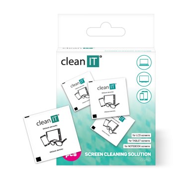 CLEAN IT CL-150 - Υγρά μαντηλάκια καθαρισμού μιας χρήσης 52 τμχ